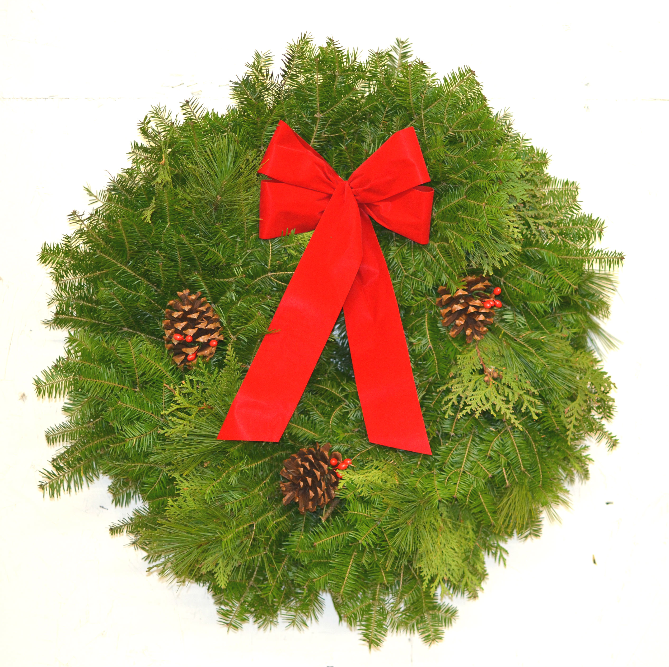 Mixed Balsam Fir, Cedar, Pine Wreath